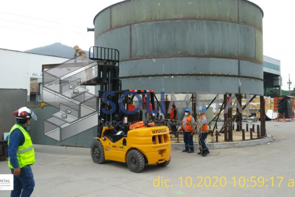Fabricación y Montaje de Tanque 420MT3 – Estación 19